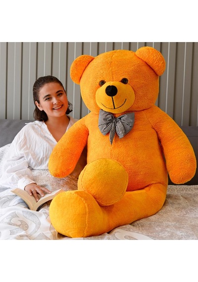 160 Cm Dev Pelüş,papyonlu Peluş Ayı,yumuşak Ve Sevimli Büyük Boy Oyuncak,sarılmalık Ayı,papyonl