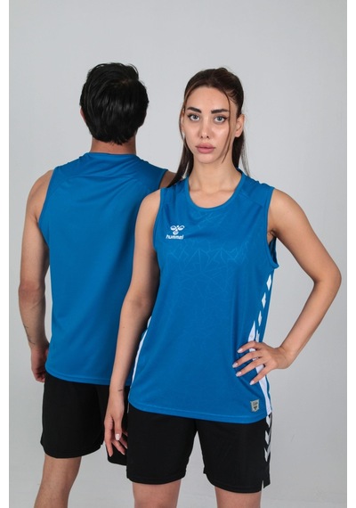 Hummel Dream Sıfır Kol Tişört Saks Mavi