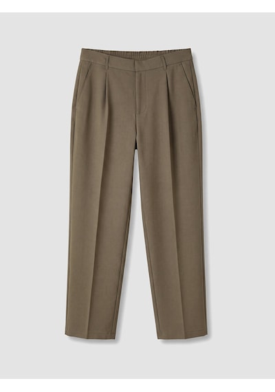 Lcw Vision Kahverengi Regular Fit Erkek Pileli Pantolon