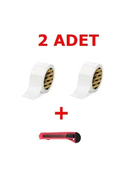 2 Adet Beyaz Suya Dayanıklı Tamir Bandı Çadır Bant 48X10Mt