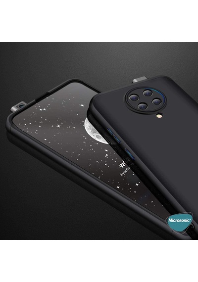 Microsonic Xiaomi Redmi K30 Pro Kılıf Double Dip 360 Protective