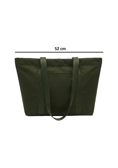 Tuttobene Trendy Haki Tote Omuz Çantası Xl Boy Tb022