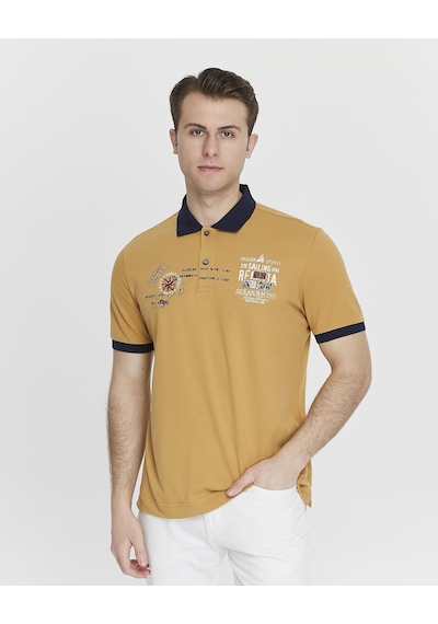 AR-MA Arma Erkek Likralı Pike Polo Yaka Tişört Y27374308801 001