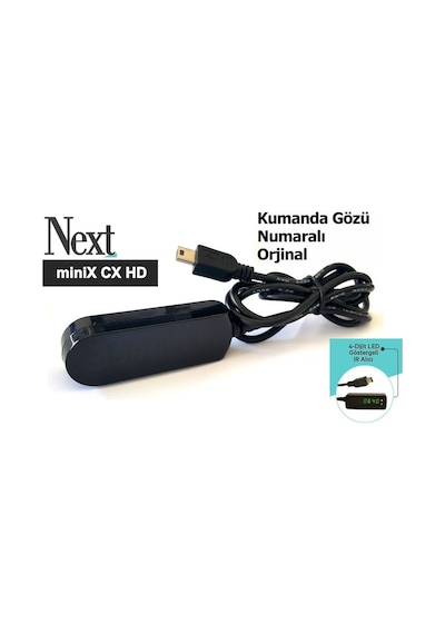 Next Minix Cx Hd Numaralı Kumanda Gözü