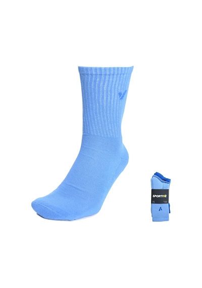 Sportive Spt Unisex Çok Renkli 3'lü Tenis Çorabı 25yuc002-mvı
