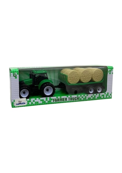 9970-6a Romorklu Traktör -smt Renkli