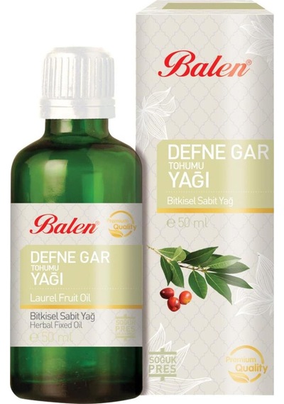 Balen Defne Gar Tohumu Yağı Soğuk Pres Aromatik Yağ 50 ML