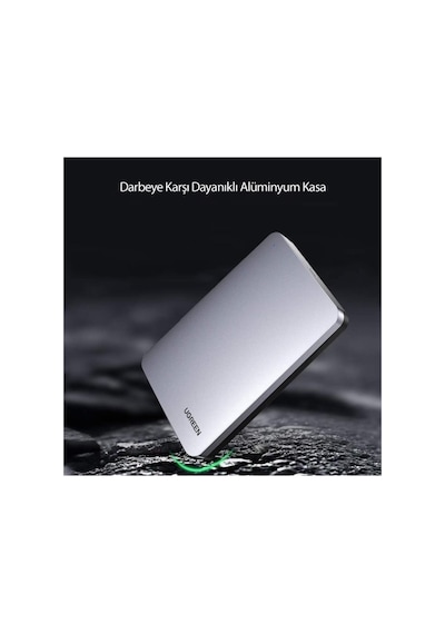 Ugreen Usb Type-c 3.1 Gen2 2.5 Inch Hdd Ssd Alüminyum Harici Disk Kutusu - Teşhir