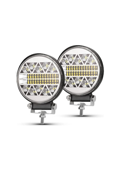 Yuvarlak Flaşlı Sis Lambası 12-24V Lass314