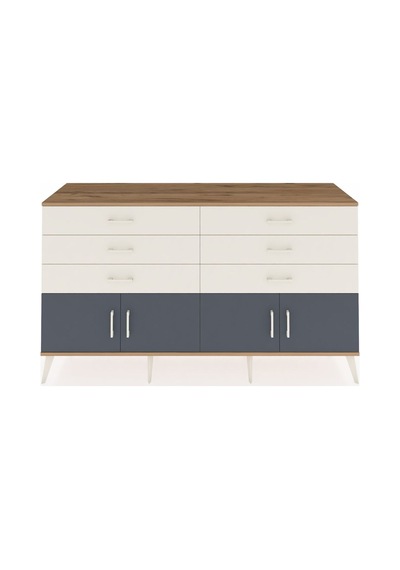Hyperion Konsol 2 Raflı 6 Çekmeceli 4 Kapaklı 176x44x99 Çam-antra Çam-antrasit/aytaşı Hyperion Konsol 2 Raflı 6 Çekmeceli 4 Kapaklı 176x44x99 Çam-antra Çam-antrasit/aytaşı