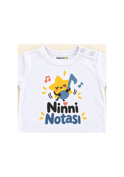 Babylimon Ninni Notası Beyaz Kısa Kollu Çıtçıtlı Bebek Zıbını Beyaz - Ninni Notası - 928161977 Beyaz - Ninni Notası Babylimon Ninni Notası Beyaz Kısa Kollu Çıtçıtlı Bebek Zıbını Beyaz - Ninni Notası - 928161977 Beyaz - Ninni Notası