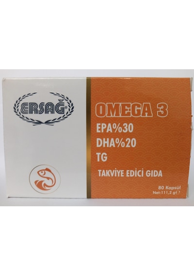 Ersağ Omega 3 Gıda Takviyesi