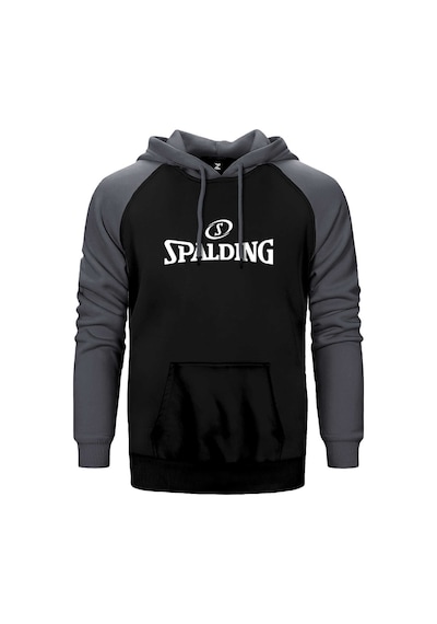 White Spalding Gri Renk Reglan Kol Kapşonlu Sweatshirt Gri