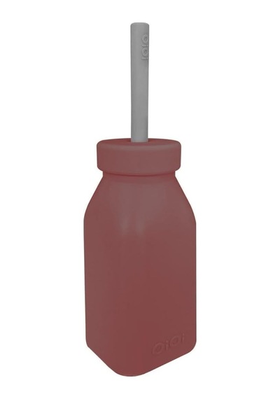 Hüp + Up - Şişe + Pipet - Velvet Rose/powder Grey Çok Renkli