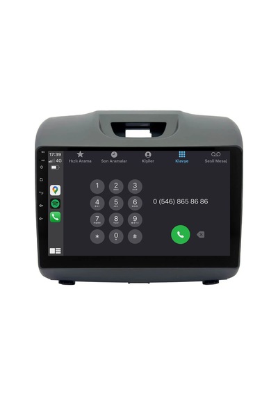 Isuzu D-max Android Multimedya Sistemi 2012-2019 Crv-4290xaa