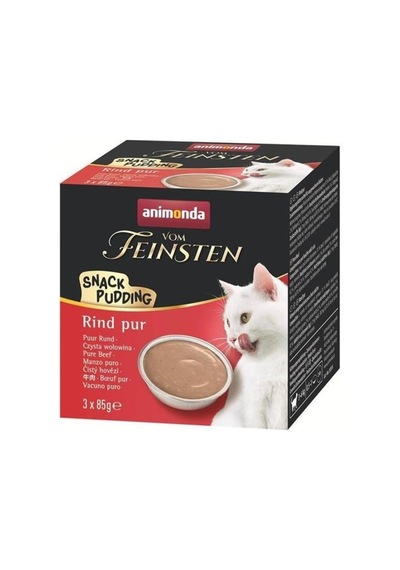 Vom Feinsten Snack Pudding Biftekli 3 x 85 G