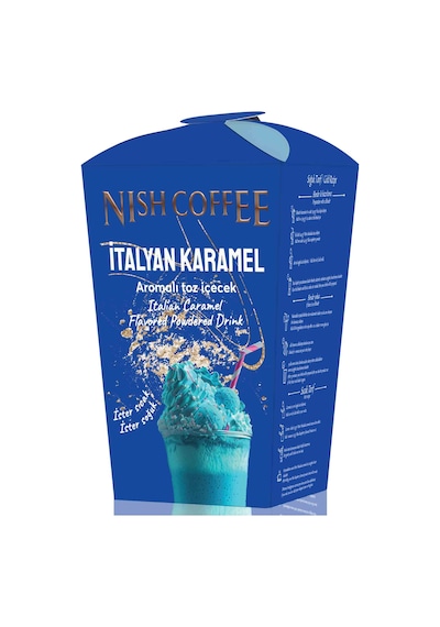 Nish İtalyan Karamel, Cookies Bisküvi Parçacıklı Çikolata Aromalı Toz İçecek 2 Li Set 2x250 Gr 250 G