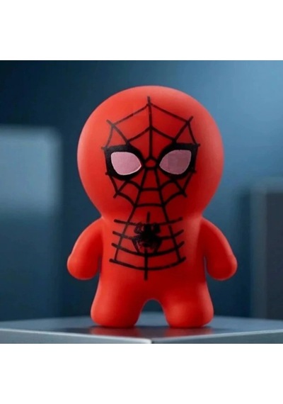 Spider-man Squishy - 12 Li Paket - Yumuşak Oyuncak