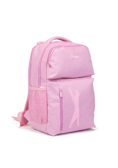 Slazenger Lisanslı Logolu Sırt Çantası - Pembe 3 Bölmeli Sırt Çantası