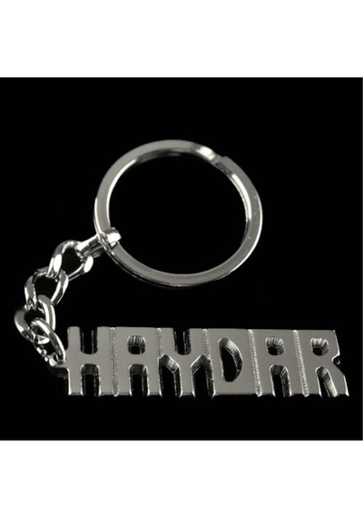Haydar - 372 - - Spt-gld - İsimli Anahtarlık Çok Renkli