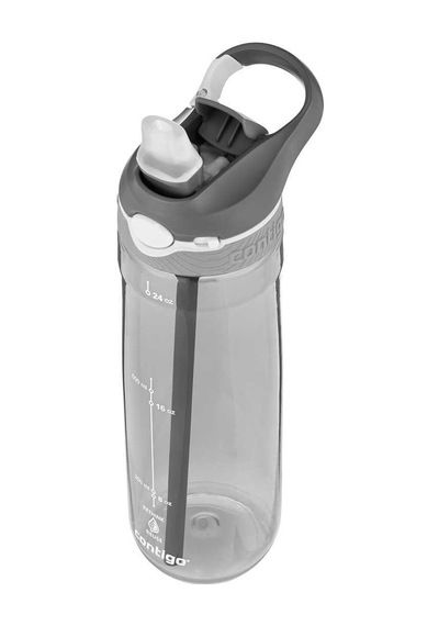 Contigo Ashland Tren Tek El Bas İç Kapaklı Su Matarası 720ml 2191378 - Füme