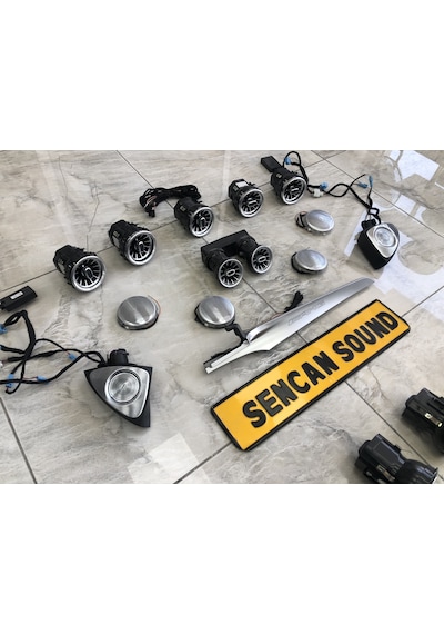 Mercedes W205 Havalandırma Tweeter Ambiyans Komple Seti