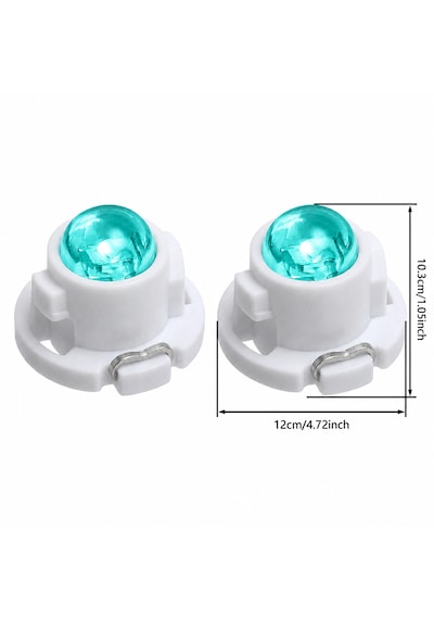 T4.7 Led Cob Gösterge Ampulü Buz Mavi 4 Adet