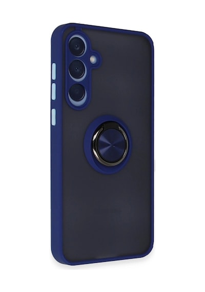Herşeytrend Samsung Galaxy Uyumlu A25 5g Kılıf Montreal Yüzüklü Silikon Kapak - Lacivert Çok Renkli Herşeytrend Samsung Galaxy Uyumlu A25 5g Kılıf Montreal Yüzüklü Silikon Kapak - Lacivert Çok Renkli