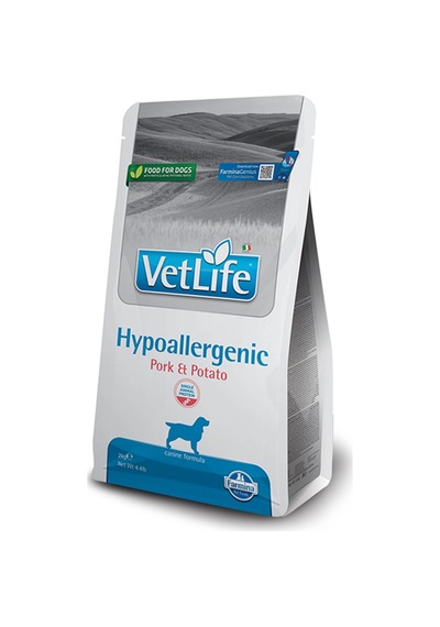 Vet Life Hypoallergenic Adult Domuz Eti Ve Patatesli Yetişkin Köpek Maması 2 Kg
