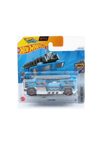 Tekli Regular Arabalar Htd45 Hw Metro / 5 Alarm Mavi