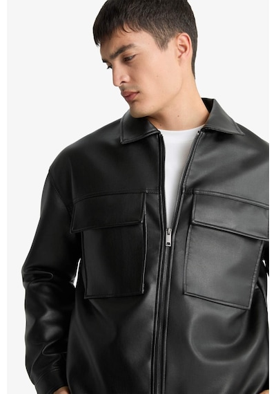 Defacto Su İtici Oversize Mont Y4461az26spbk27 Siyah-bk27