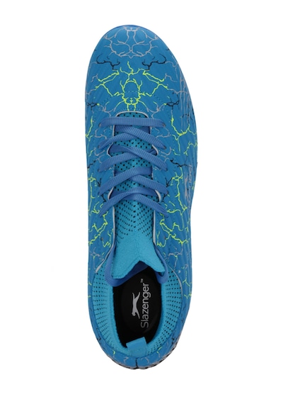 Slazenger Corner Erkek Halı Saha Saks Mavi Futbol Ayakkabısı Çok Renkli