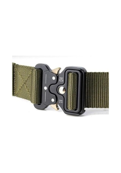 Single Sword Kobra Kemer 125 Cm X 3.8 Cm - Taktik Outdoor Ve Koruma Pantolon Kemeri Haki