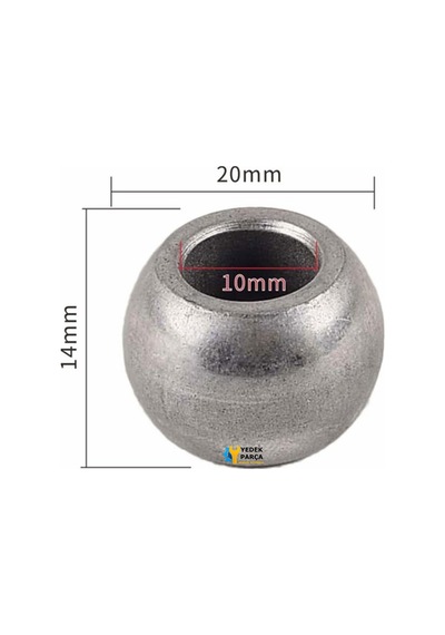 Vantilatör Burç 10 Mm Çap Düz