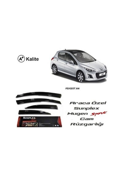 Peugeot 308 Cam Rüzgarlığı Mugen Tip Sunplex