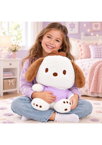 45 Cm Pochacco Peluş Çok Renkli
