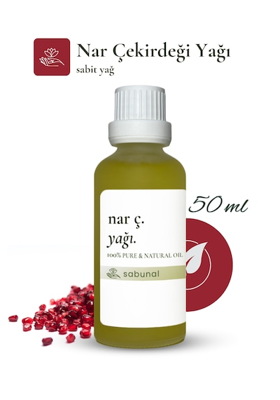 Sabunal Nar Çekirdeği Yağı 50 ML Cilt Bakım Ve Arındırıcı Doğal Yağ