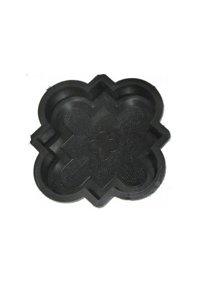 Plastik Parke Taşı Kalıbı Tekli Küçük Orkide 4,5 Cm (10 Ad)