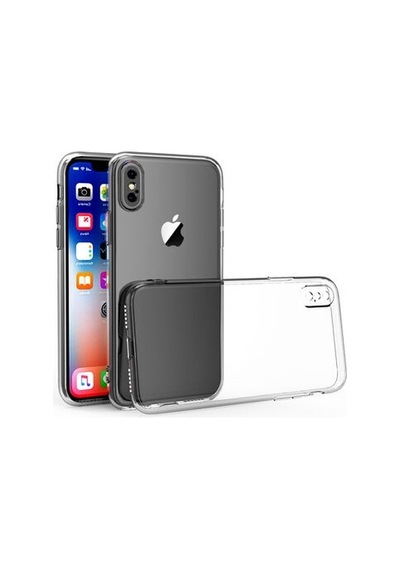 Apple Uyumlu iPhone X İle Kılıf Şeffaf Esnek Silikon Telefon Kılıfı Kapak