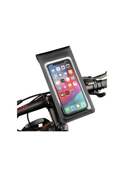 F1-c Su Geçirmez Bisiklet Gidon Telefon Tutucu- 5775 - Hs08377778-3911 Siyah Siyah