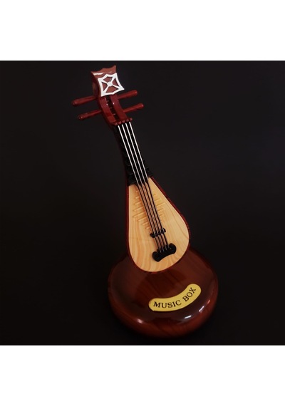 Saz Tasarımlı Dekoratif Müzik Kutusu Tdrtr