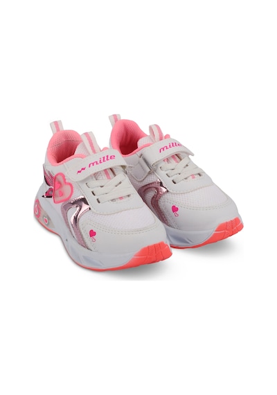 Mille PAOLINO IN Çocuk  Beyaz / Pembe Sneaker