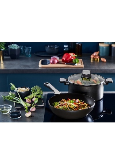 Tefal Titanyum 6x Unlimited One 28 CM Wok Tava - 2100116318