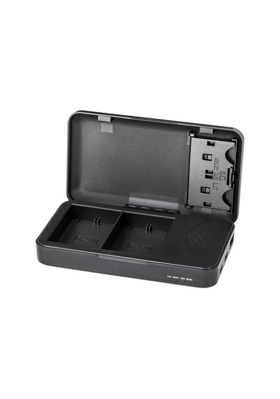 Pdx Canon Lp-e6 İkili Şarj Cihazı Ve Sd Kart Kutusu Powerbank