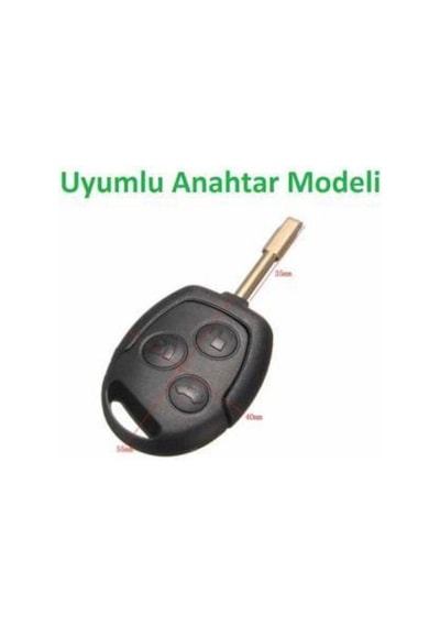 Ford Fiesta Mondeo Focus Transit Fusion Anahtar Koruma Kılıfı Siy