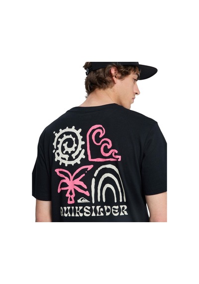 Quiksilver Tap In Erkek Tişört Eqyzt08307-qk.11783 Çok Renkli