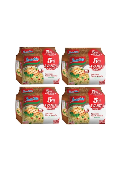 Indomie Spesiyal Hazır Noodle 4'lü 5 x 75 G