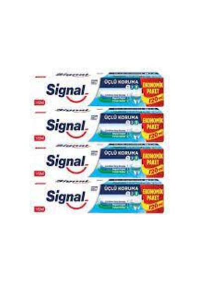 Üçlü Koruma Diş Macuni 120 Ml X 4 Adet