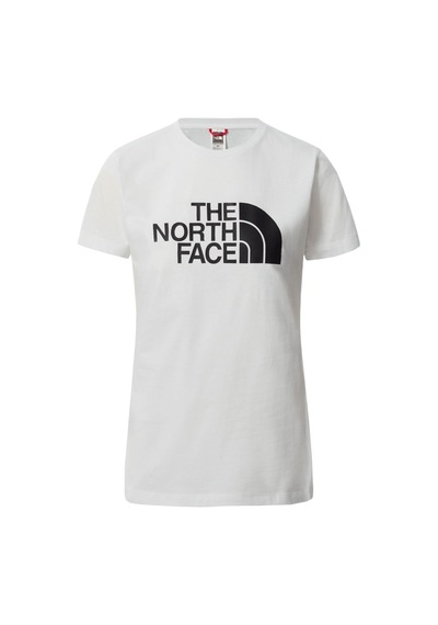 The North Face W S/S Easy Tee Kadın Günlük Tişört Nf0A4T1Qfn41 Be Beyaz
