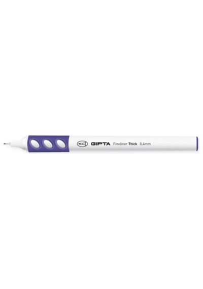 Fineliner Thick 0,4 Mm Keçeli Uçlu Stabilo Kalem Lila